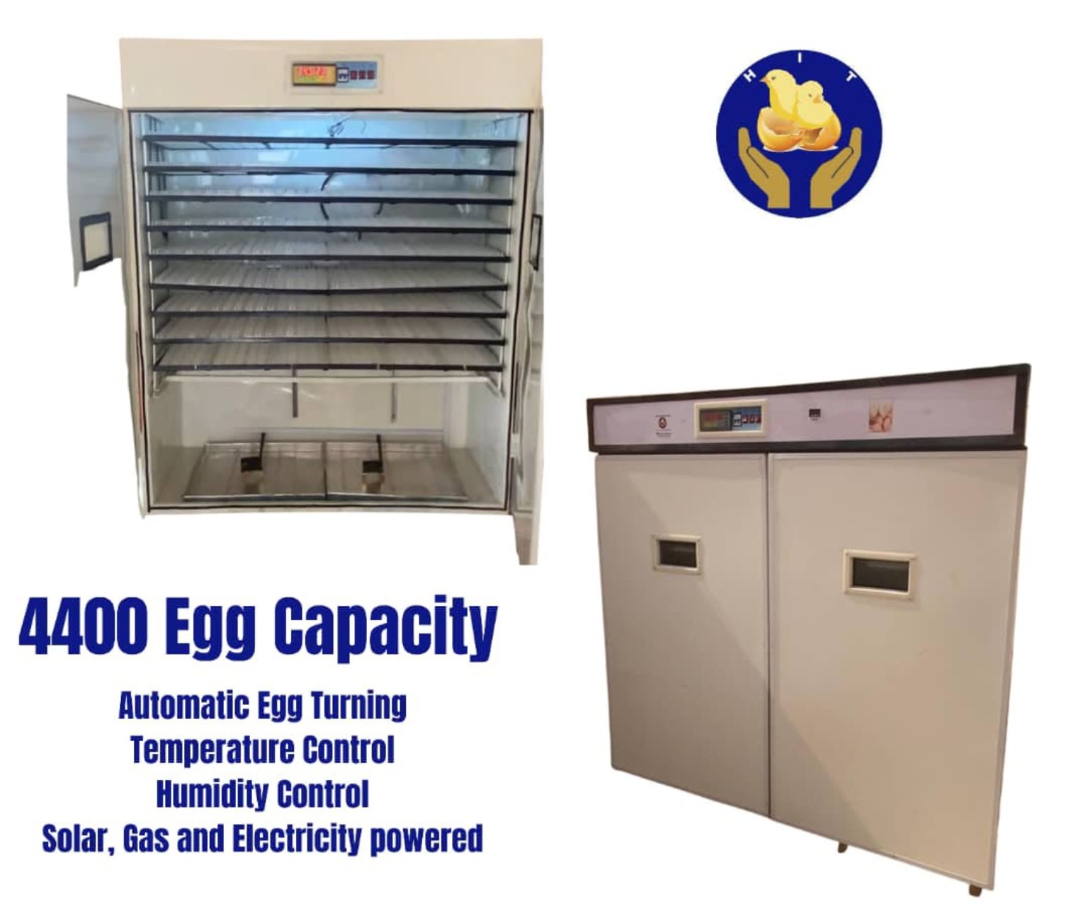 4,400-Egg Capacity Incubator